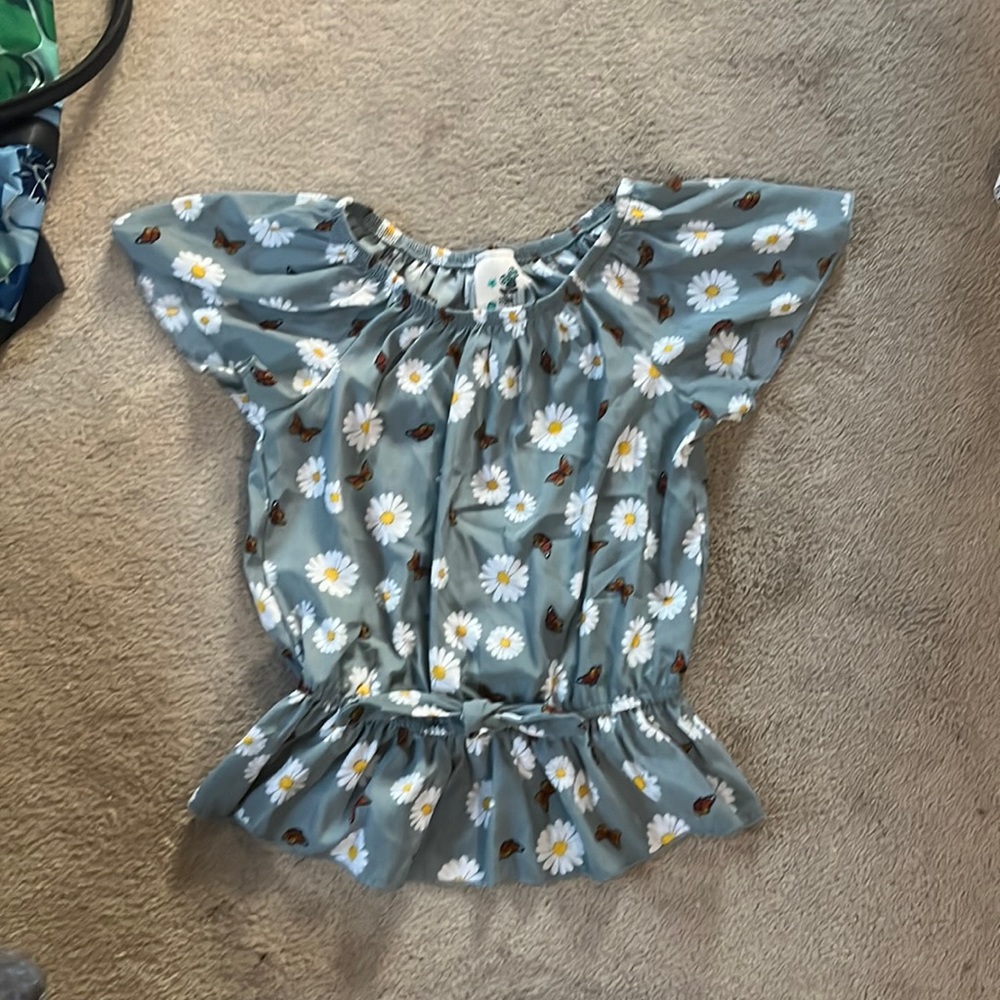 Cute Spring Girls Blouse